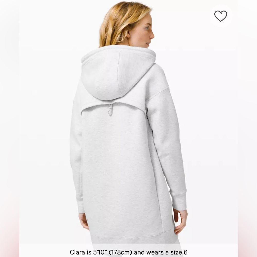 Lululemon In orbit Jacket. Grey. Size 8. - Picture 3 of 11